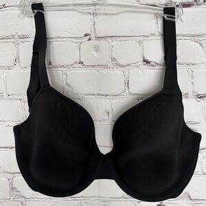 SKIMS Weightless Underwire Black Demi Bra--32DDD